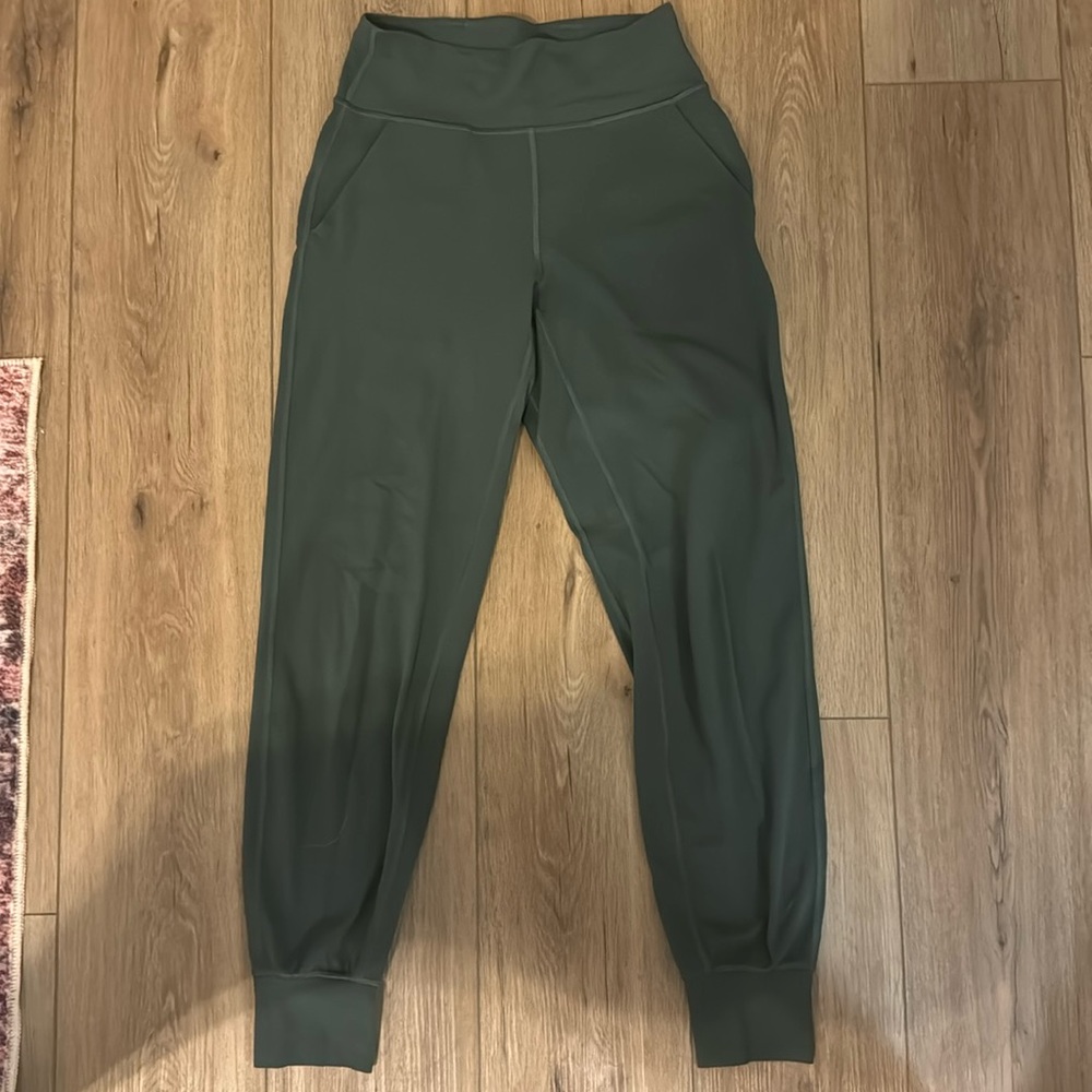 Lululemon Align Joggers - Size 6 - Olive Green